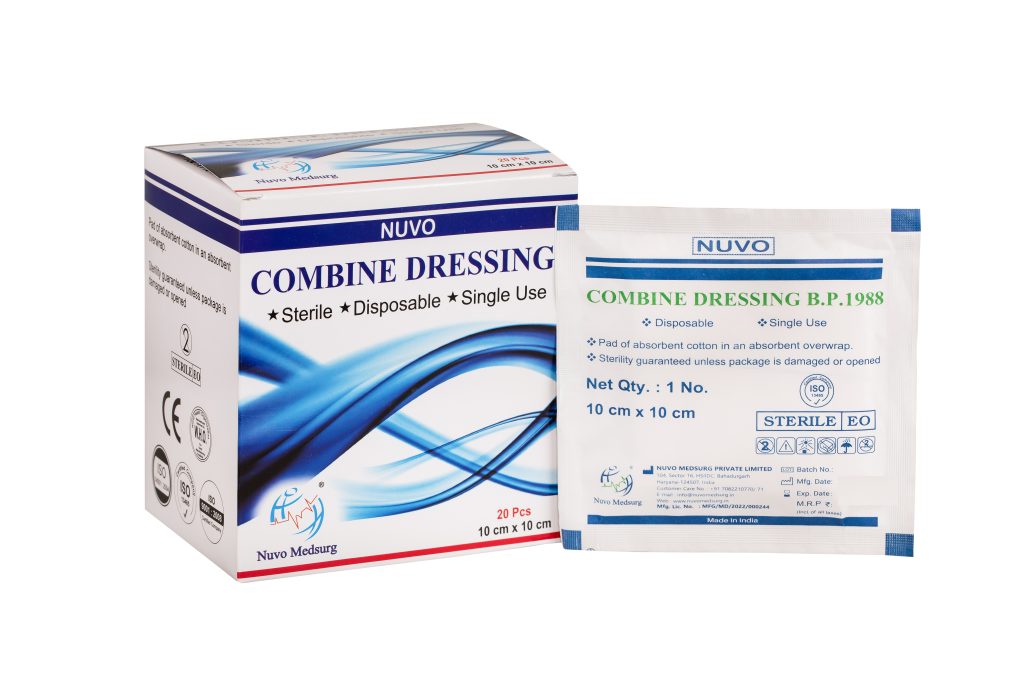 Nuvo Combine Dressing Pads Sterile