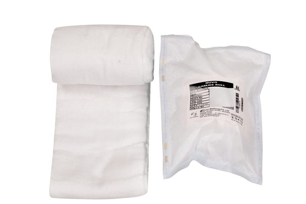 Nuvo Gamjee Roll Sterile And Non-Sterile