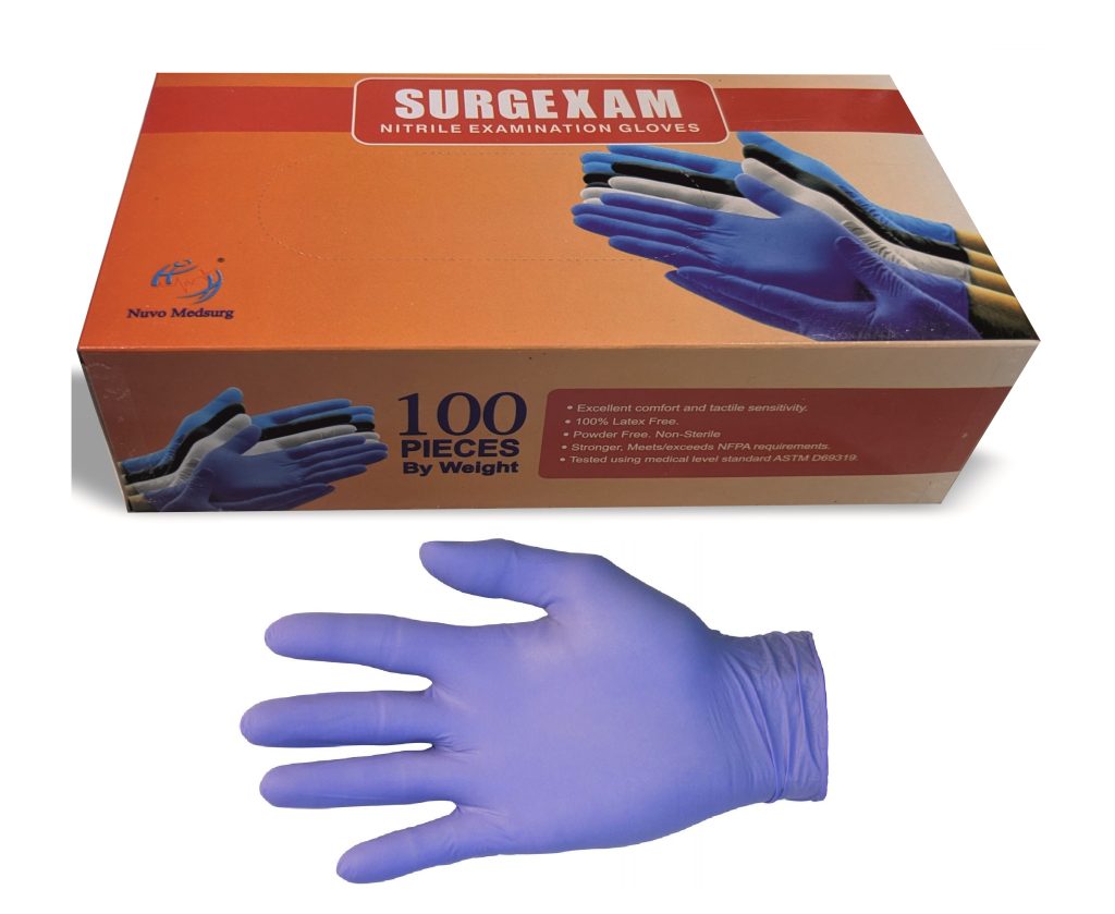 Surgexam Nitrile Gloves