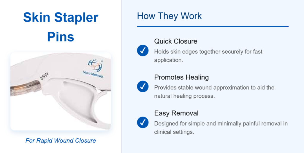 Skin Stapler Pins