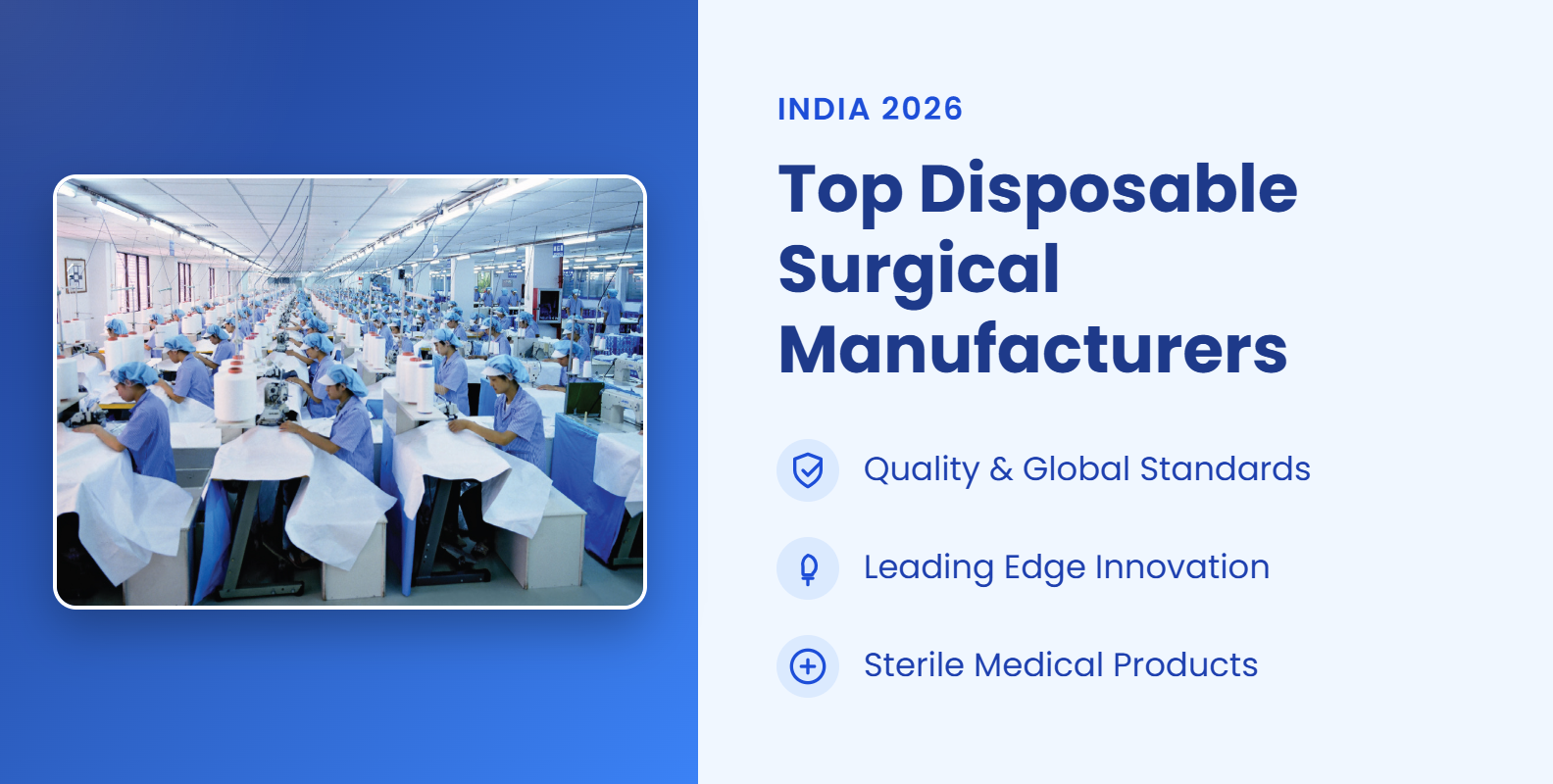 Top Disposable Surgical Manufacturers