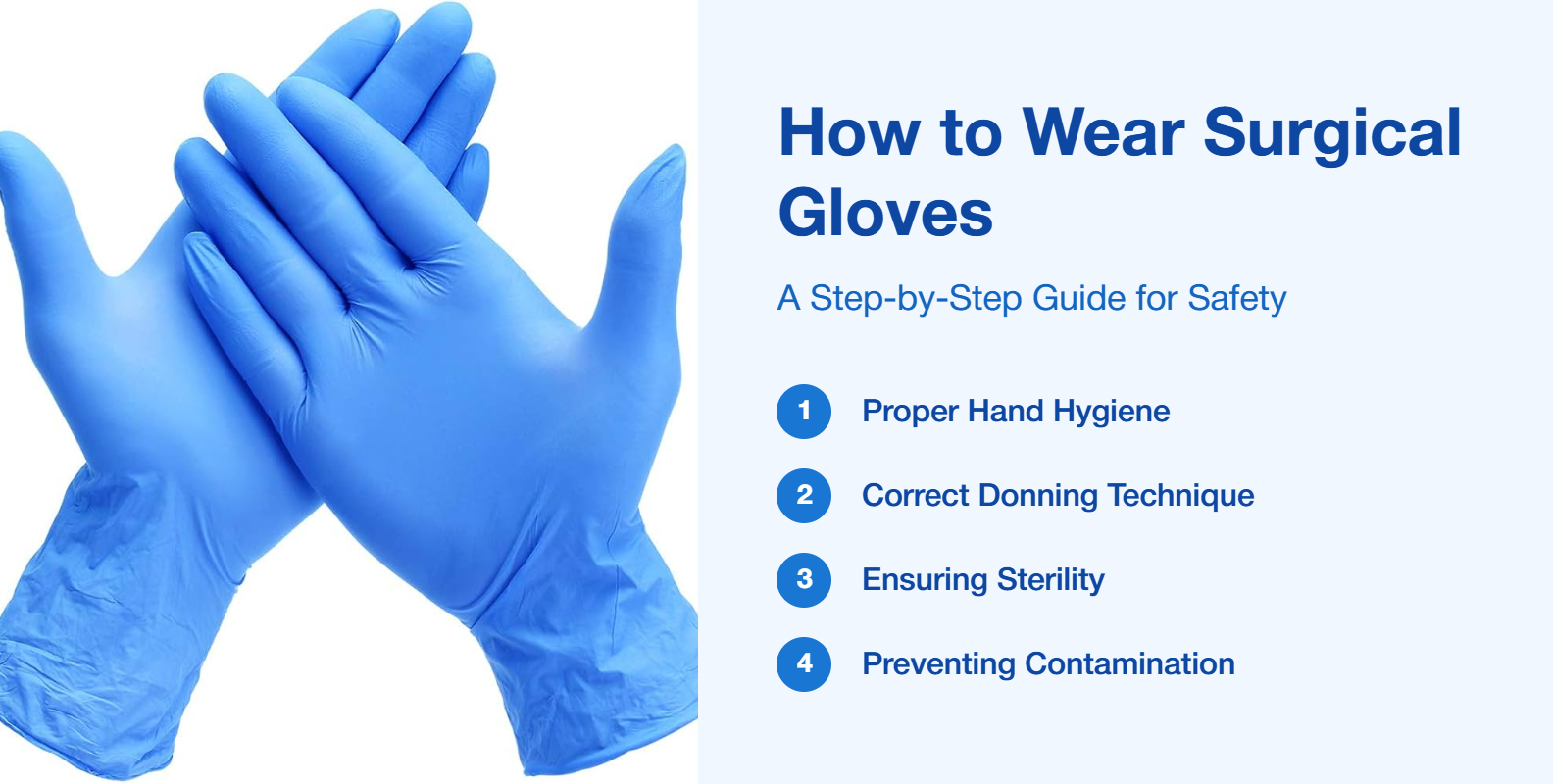 How to Wear Surgical Gloves