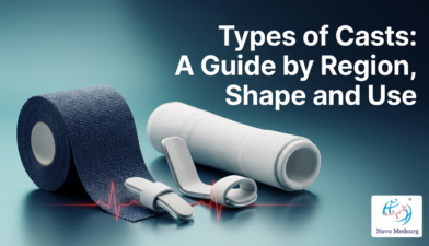 Premium editorial photograph for the Nuvo Medsurg article "Types of Casts: A Guide by Region, Shape and Use".
